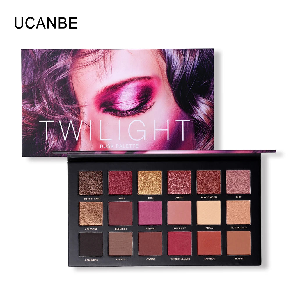 Ucanbe 2pcs Brand Eye Shadow