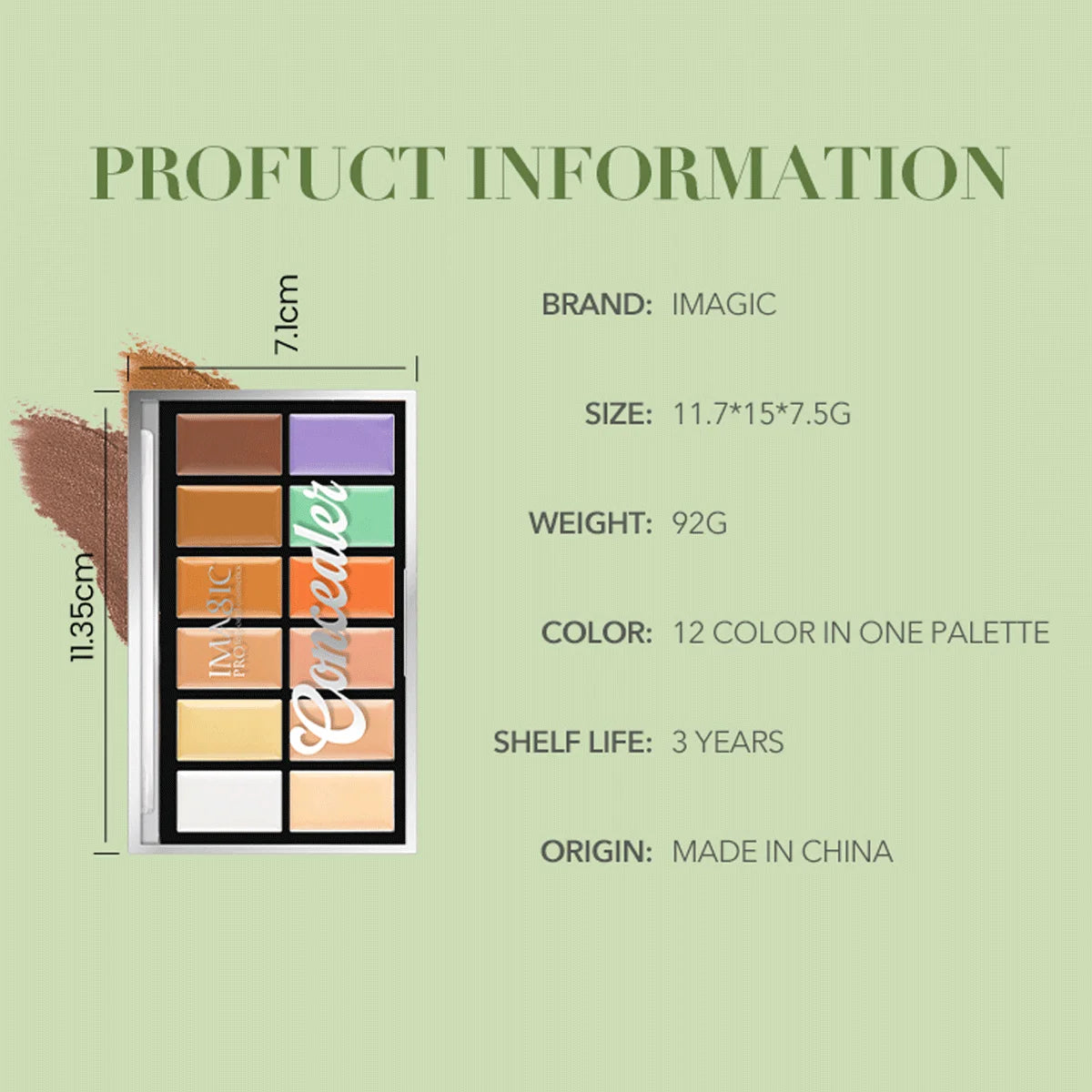 Imagic Concealer Foundation Cream