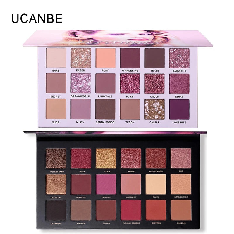Ucanbe 2pcs Brand  Eye Shadow