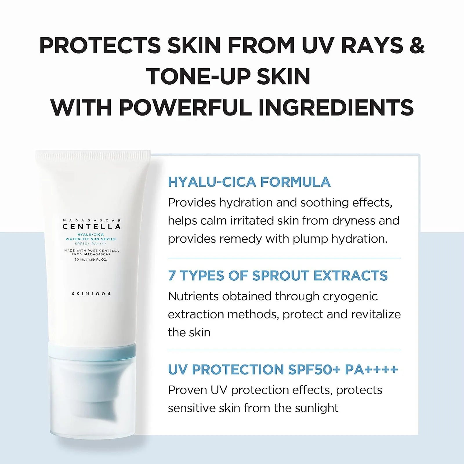 SKIN1004 Hyaluronic sunscreen