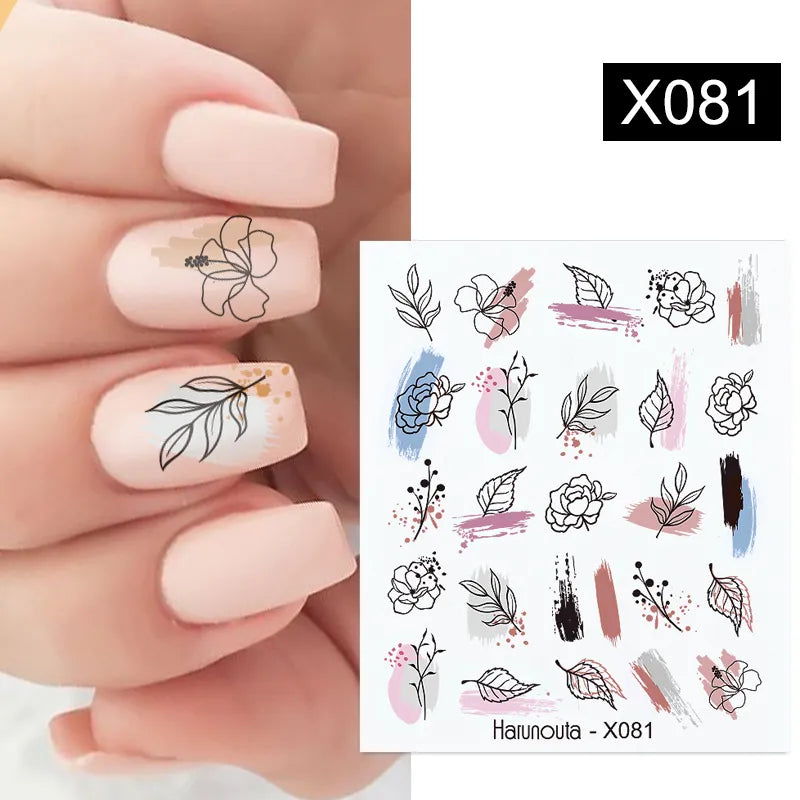 Stickers Nails Art