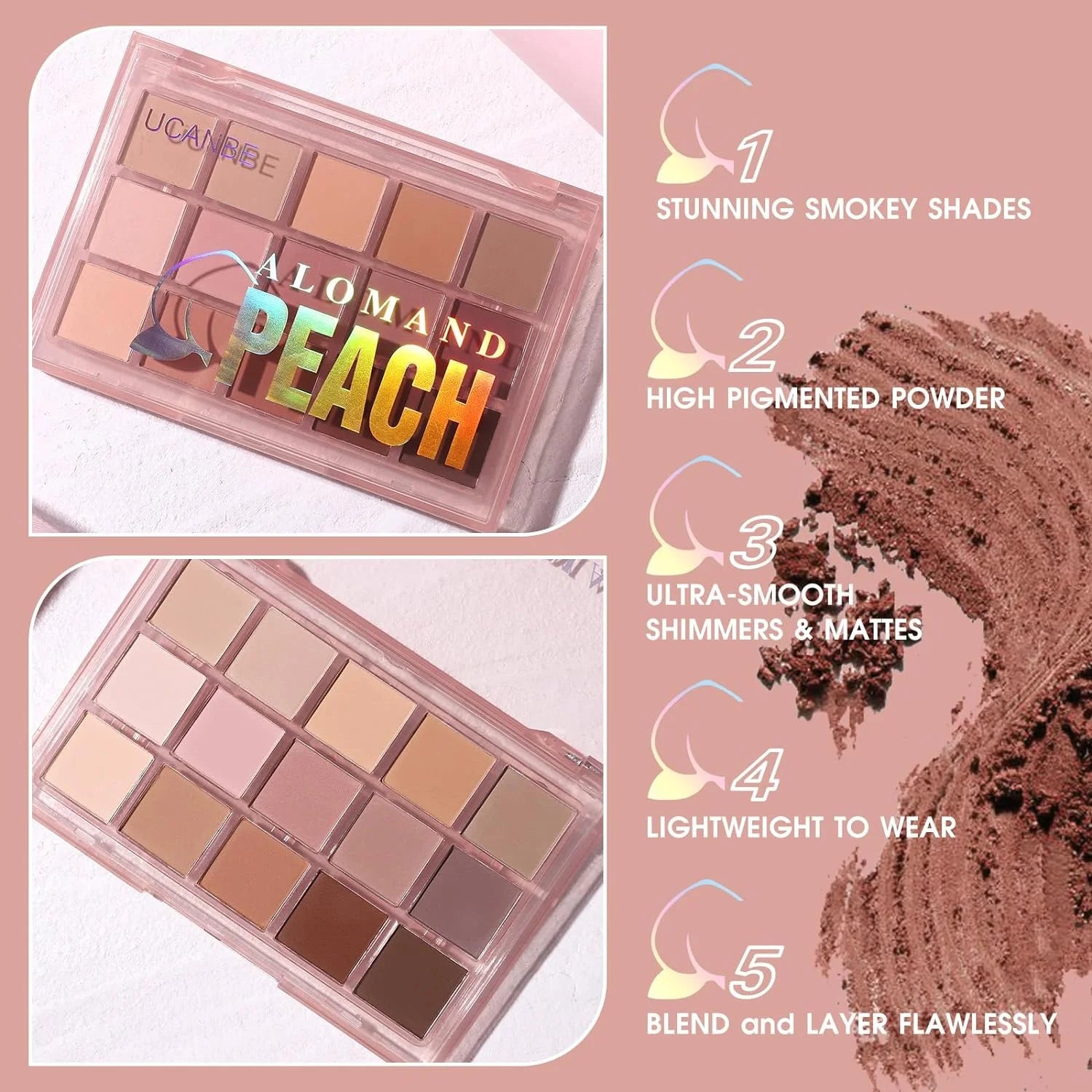 Ucanbe Neutral Matte Eyeshadow Palette