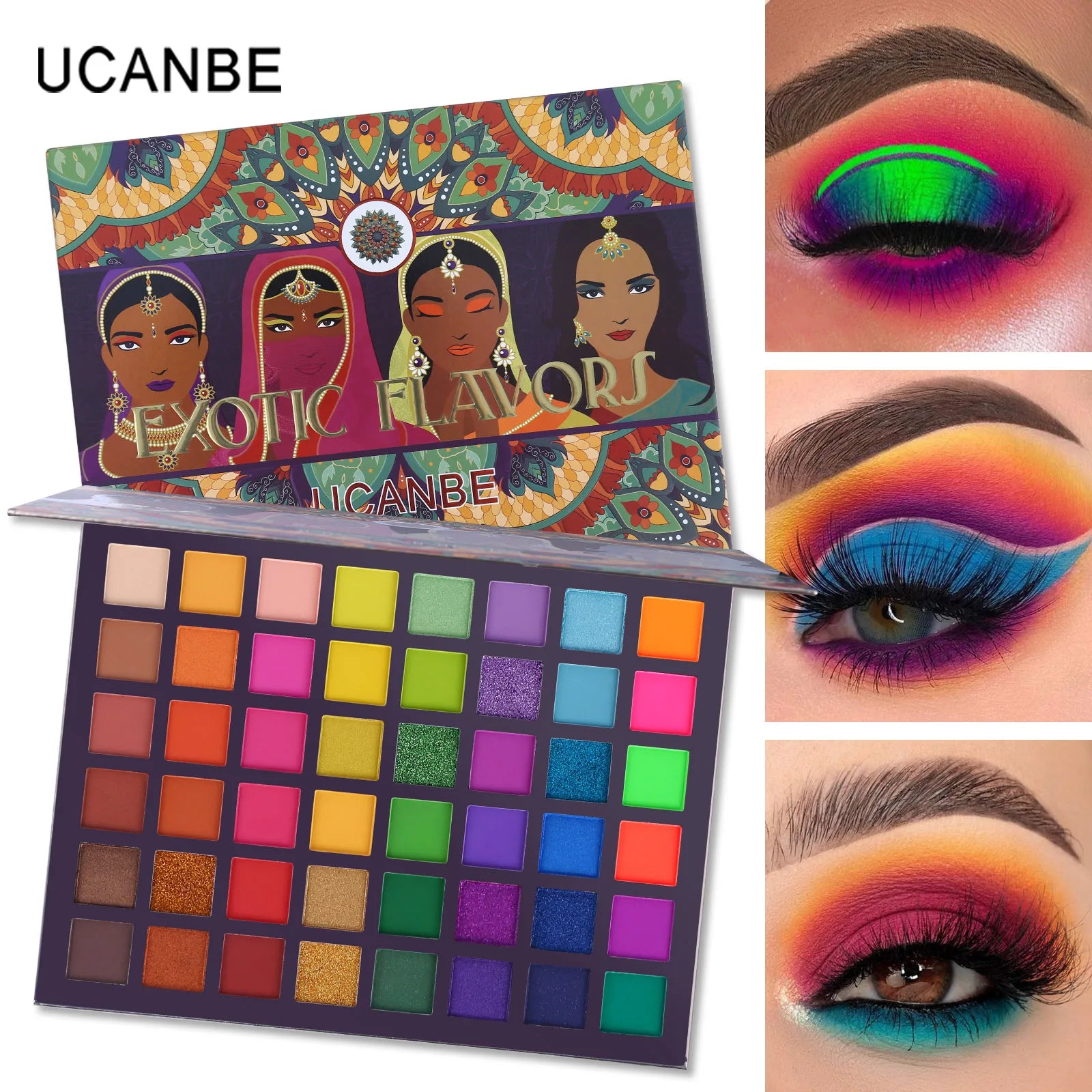 Ucanbe Exotic Flavors Eyeshadow Palette